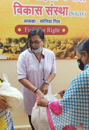 Monthly food donation August 2021