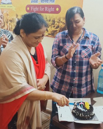 Bday celebration  with team 2021