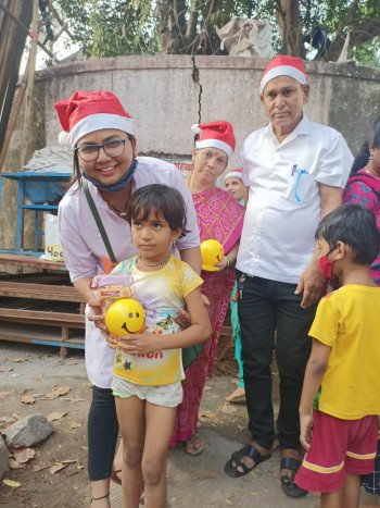 Awerness program for kids colebration with all india anty coroption NGO April 20-2019